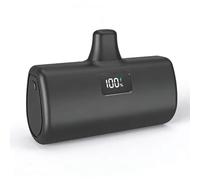 Batterie Externe 5000mAh USB C, Charge Rapide Chargeur Portable Mini Power Bank avec Écran LCD, Compatible avec iPhone 17/16/15/Pro/Max/Plus Samsung S24/S23/S22 Note20/10 Huawei