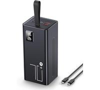 Batterie Externe 70000mAh, PD30W Charge Rapide Grande Capacité USB C Power Bank Portable Chargeur, 5 Sorties&2 Entrées Powerbank Compatible avec iPhone 17 16 15 14 Pro Max, Tablettes, Etc.