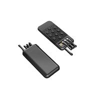 Batterie Externe à Ventouse magnétique sans Fil, Charge Rapide, 10 000 mAh, Portable et Autonome (Couleur : Noir)