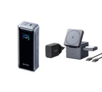 Batterie externe Anker Prime (26K, 300 W) + Cube 3-en-1 MagSafe Anker