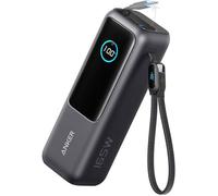 Anker Tech - Batterie externe 25000mAh, 3x USB-C 100W, câble intégré+rétractable - MacBook & iPhone
