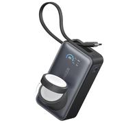 Batterie Externe Apple Avec Câble Type-C, 10 000 Mah, Qi2 35 W - Anker Maggo (A1657h11) - Noir