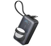 Batterie externe Apple avec câble Type-C, 10 000 mAh, Qi2 35 W - Anker MagGo (A1657H11) - Noir