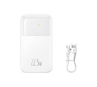 Batterie externe avec écran 10 000 mAh 22,5 W Comet Series + câble USB-A - USB-C