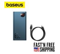 Batterie Externe Baseus Adaman Metal 20000 mAh 65 W - Bleu