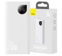 Baseus Adaman2 Power Bank 10000mAh 30W USB Double - Blanc