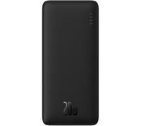 Baseus Batterie externe Airpow 20 W 10 000 mAh avec câble USB-A/USB-C 30 cm - Noir