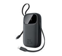 Batterie externe - BASEUS - EnerFill FC31 - 10 000 mAh - 22 5 W - Câbles USB-C & Lightning intégrés