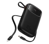 Batterie externe - BASEUS - Qpow Pro+ - 10000mAh - 22,5W - 2x Type-C, USB - Noir