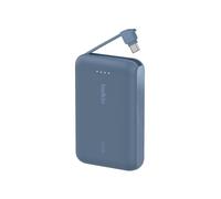 Batterie externe BELKIN 10000 mAh avec cable USB-C intégre bleu