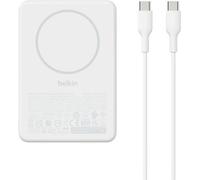 Batterie externe BELKIN Boostcharge 7.5W Magnetique Blanc