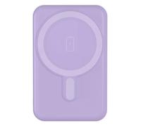 Batterie externe BigBen Connected MagSafe 5000 mAh Magnet USB A+C 10 W Violet