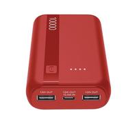 Cellularline Power Bank Essential 10.000 Batterie externe de 10 000 mAh avec batterie lithium-ion, port USB-C in/out, deux ports USB-A et indicateurs LED. Recharge plusieurs appareils en toute sécurit