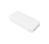 Batterie externe (coffret) - BASEUS - PLATINET - 20 000 mAh - PD 20 W - câble 1 m - blanc