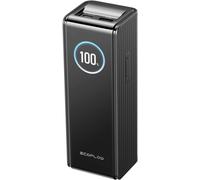 Batterie Externe Ecoflow Rapid 25 000 Mah, 170 W, Câbles Intégrés Et Rétractables 100 W, Chargeur Portable Avec Port Usb-C 100 W, Câbles Intégrés Et Rétractables, Pour Iphone, Samsung, Macbook-Argent