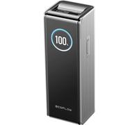Batterie Externe Ecoflow Rapid 25 000 Mah, 170 W, Câbles Intégrés Et Rétractables 100 W, Chargeur Portable Avec Port Usb-C 100 W, Câbles Intégrés Et Rétractables, Pour Iphone, Samsung, Macbook-Argent