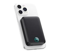 Batterie Externe for MagSafe, 10800mAh Magnétique sans Fil Power Bank USB C PD 25W Charge Rapide Chargeur Externe Portable avec écran LED pour iPhone 16/15/14/13/12/Pro/Max/Plus (Noir, 10800mAh)