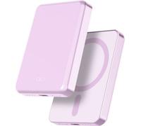 Batterie externe FORCE POWER 5000mAh MagSafe USB-C 15W Rose