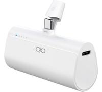 Batterie externe FORCE POWER 5000mAh USB-C avec connecteur blanc