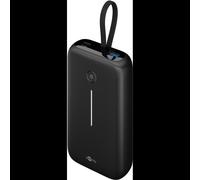 Batterie externe Goobay 76252 20000mAh Lithium Polymère Quick Charge 3.0 2x USB-A 1x USB-C 15W noir