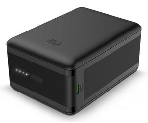 Batterie Externe Haute Densité Ksix Nano 30000mAh Noir PD 65W USB C - Charge Rapide pour Ordinateurs Portables