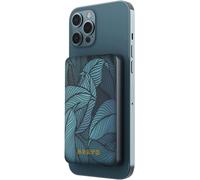 Batterie externe induction magnétique Belyo 5000 mAh Vert et noir