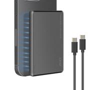 Batterie Externe iPhone MagSafe 8000mAh plus USB-C 20W avec Câble USB-C Gris