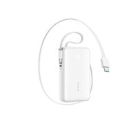 Batterie Externe Joyroom 10000mAh 35W Câble USB-C Lightning Blanc