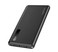 Batterie externe LogiLink PA0311 8000mAh 2x USB-A 1x USB-C Smart IC 12W 2.4A noir