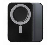 Batterie externe magnétique 10 000 mAh (noire) avec charge rapide sans fil 15 W et charge rapide PD 22,5 W pour W10