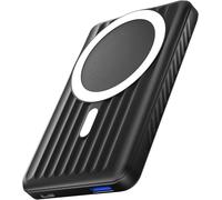 Batterie Externe Magnétique 10 000 Mah, Sans Fil, Magnétique, 22,5 W, Pd Charge Rapide Avec Écran Led Et Câble De Charge Usb-C, Pour Iphone 15/14/13/12 Series (Noir)[Bat951083]