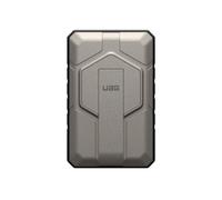 Batterie Externe Magnétique 10000mAh 20W IPX6 Rugged avec Support Gris
