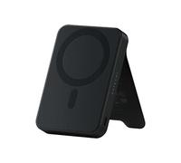 Satechi Batterie Externe OntheGo™ MagSafe 5000 mAh – Support pliable, Qi2 charge rapide 15W – Noir