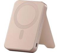 SATECHI OntheGo™ Batterie Externe MagSafe 5000mAh avec Support Pliable, Qi2 à Charge Rapide 15W Compact pour iPhone, Android - Rose