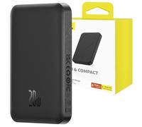 Batterie externe magnétique Baseus Mini 5000 mAh, USB-C 20 W (noire)