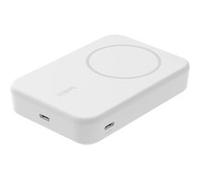 Belkin Batterie externe BoostCharge Pro 10 000 mAh Qi2 Compatible MagSafe Support intégré Blanche
