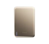 BMX Batterie externe magnétique SolidSafe Air Titanium Qi2 5000 mAh - Or