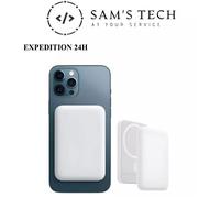 Batterie Externe Magnétique - GENERIQUE - 5000mAh - Recharge Sans Fil - Compatible iPhone 16/11