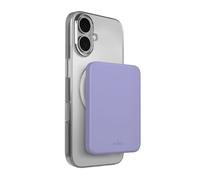 Batterie externe magnétique MagSafe USB-C ultra-mince de 4200 mAh - Violet