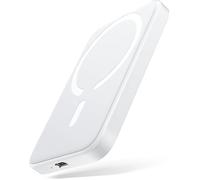 Batterie externe magnétique - TECHTA - 5000mAh - Charge sans fil 15W - USB-C PD 20W - Compatible MagSafe
