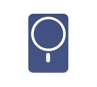 Batterie externe MagSafe 10W 5000mAh Compact Portable Bleu roi