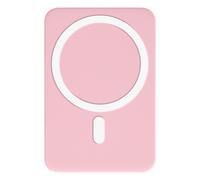 Batterie externe MagSafe 10W 5000mAh Compact Portable Moxie Rose clair