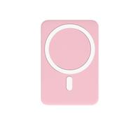 Batterie externe MagSafe 10W 5000mAh Compact Portable Rose clair