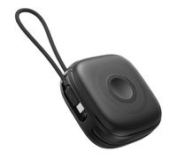 Batterie Externe MagSafe 15W 10000mAh avec Câbles USB-C et Lightning Noir