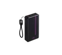 Batterie externe noire - Rivacase - 20000 mAh - 22,5 W - Li-poly - 140x64x28 mm