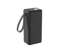 Batterie externe Platinet 40000 mAh 65W Noire (PMPB4065)