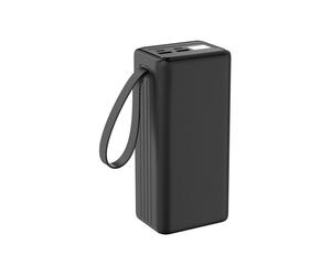Batterie externe Platinet 40000 mAh 65W Noire (PMPB4065)