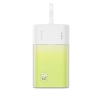 Batterie externe Popsicle 5200mAh 20W câble Lightning 30cm - Blanc-Vert