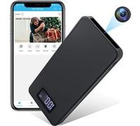Batterie Externe Portable Caméra Espion 10000Mah Chargeur de Secours HD 1080P Noir + SD 4Go YONIS G