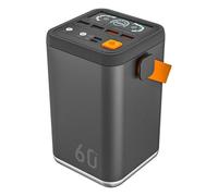 Batterie externe portable de grande capacité 60 000 mAh à charge rapide 36 W pour une utilisation en extérieur